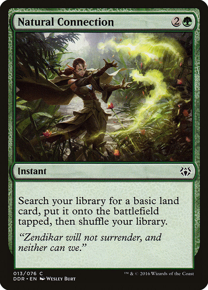 Natural Connection [Duel Decks: Nissa vs. Ob Nixilis] | Gamers Paradise