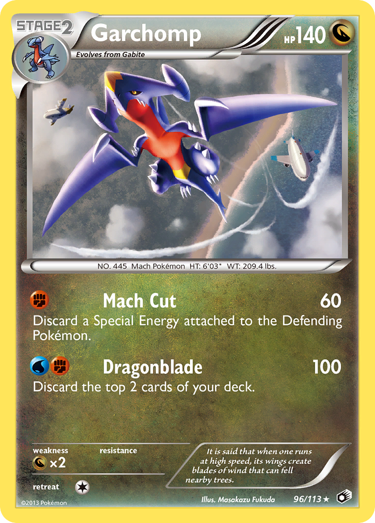 Garchomp (96/113) [Black & White: Legendary Treasures] | Gamers Paradise