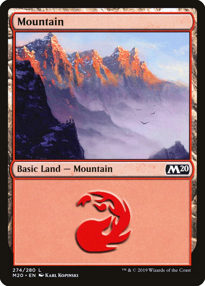 Mountain (274) [Core Set 2020] | Gamers Paradise