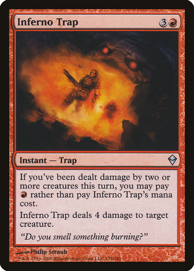 Inferno Trap [Zendikar] | Gamers Paradise