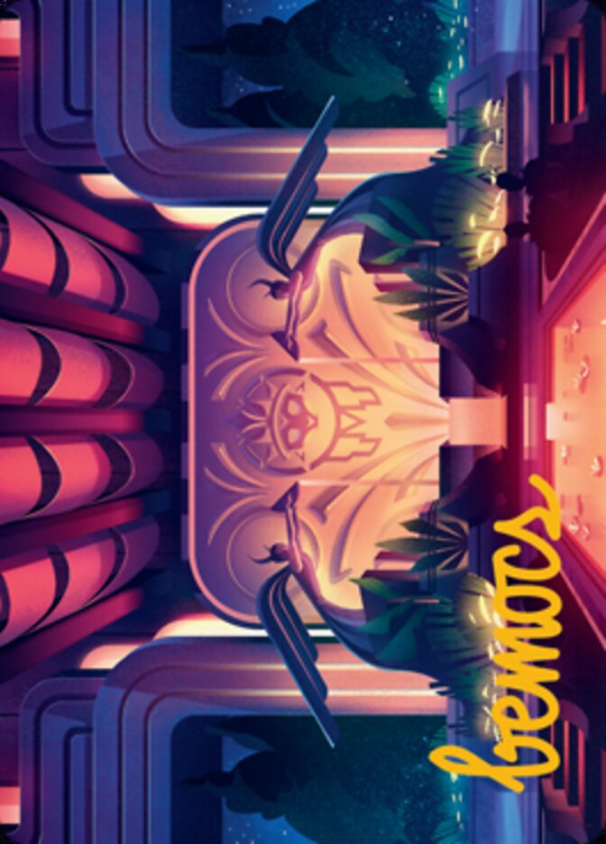 Jetmir's Garden 2 Art Card (Gold-Stamped Signature) [Streets of New Capenna Art Series] | Gamers Paradise
