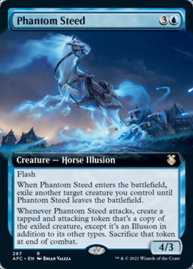 Phantom Steed (Extended Art) [Dungeons & Dragons: Adventures in the Forgotten Realms Commander] | Gamers Paradise