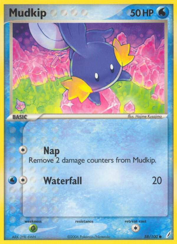 Mudkip (58/100) [EX: Crystal Guardians] | Gamers Paradise