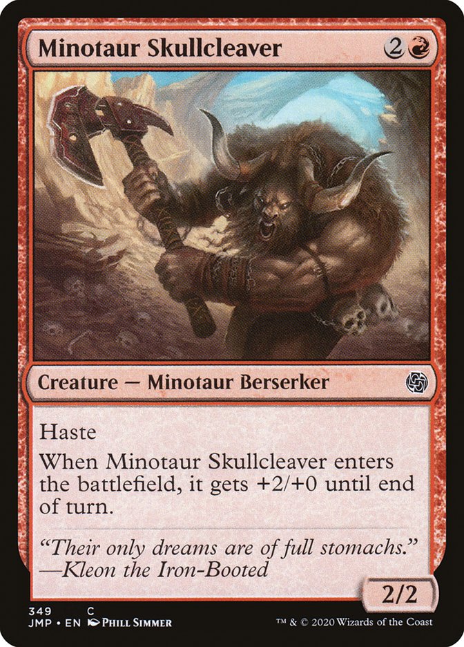 Minotaur Skullcleaver [Jumpstart] | Gamers Paradise