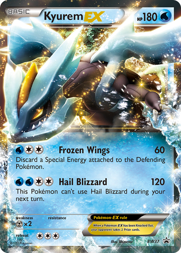 Kyurem EX (BW37) [Black & White: Black Star Promos] | Gamers Paradise