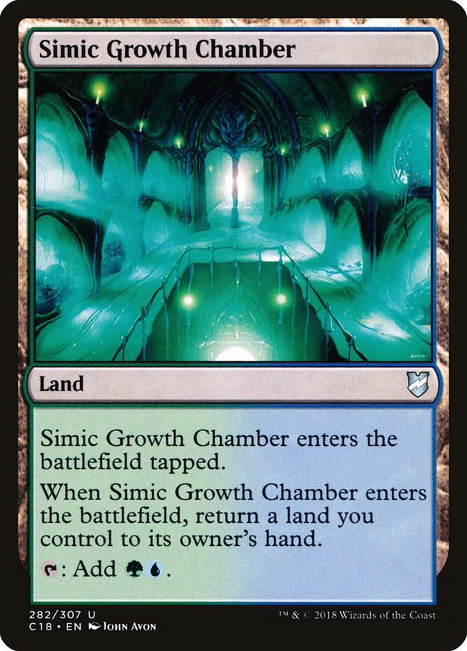 Simic Growth Chamber [Commander 2018] | Gamers Paradise