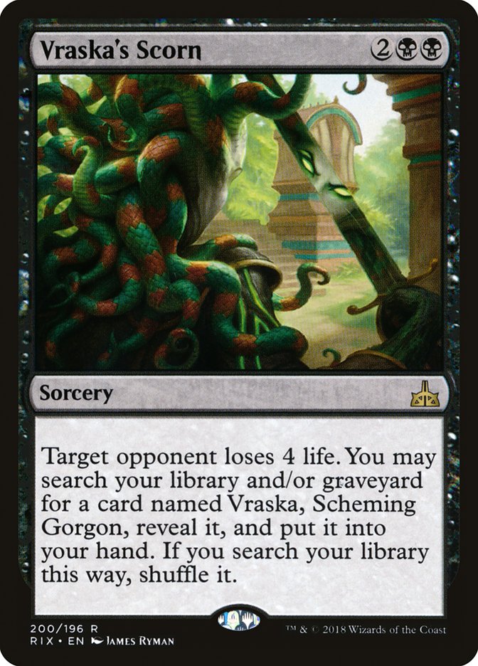 Vraska's Scorn [Rivals of Ixalan] | Gamers Paradise