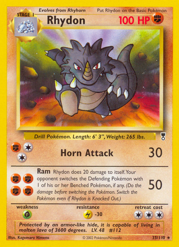 Rhydon (35/110) [Legendary Collection] | Gamers Paradise