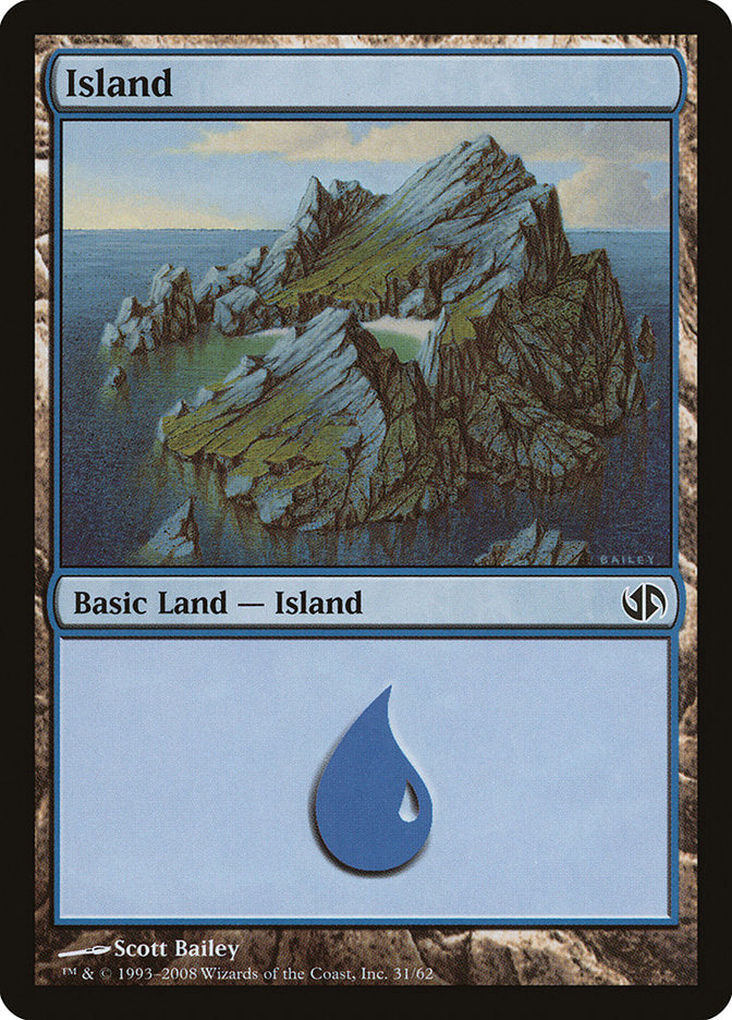 Island (31) [Duel Decks: Jace vs. Chandra] | Gamers Paradise