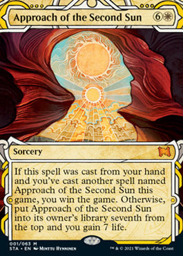 Approach of the Second Sun (Foil Etched) [Strixhaven: School of Mages Mystical Archive] | Gamers Paradise