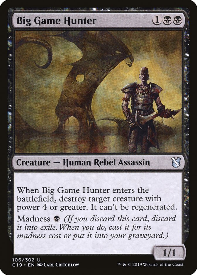 Big Game Hunter [Commander 2019] | Gamers Paradise