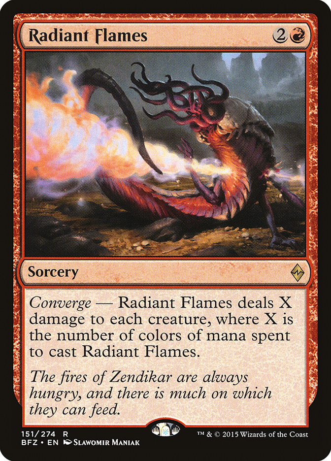 Radiant Flames [Battle for Zendikar] | Gamers Paradise