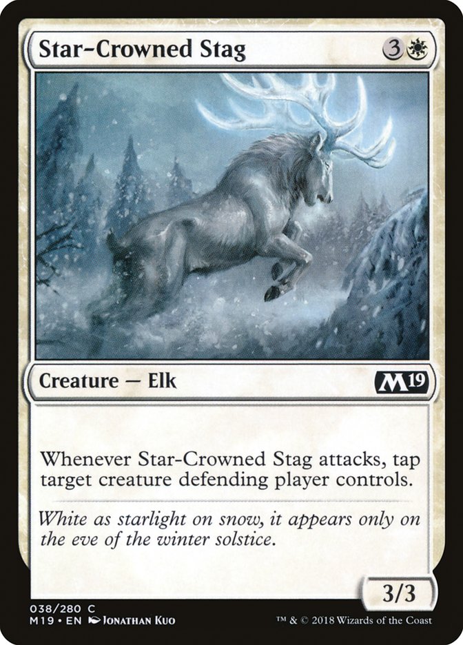 Star-Crowned Stag [Core Set 2019] | Gamers Paradise