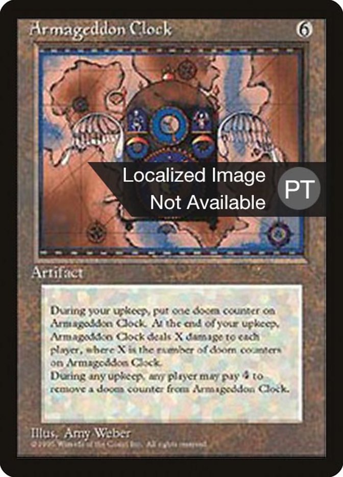 Armageddon Clock [Fourth Edition (Foreign Black Border)] | Gamers Paradise