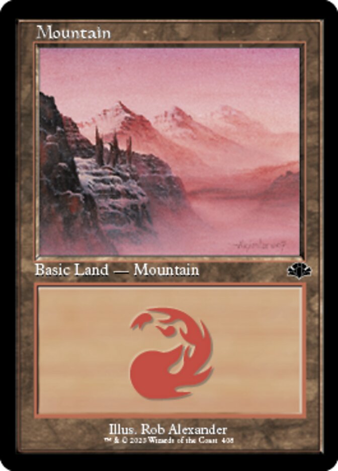 Mountain (408) (Retro) [Dominaria Remastered] | Gamers Paradise