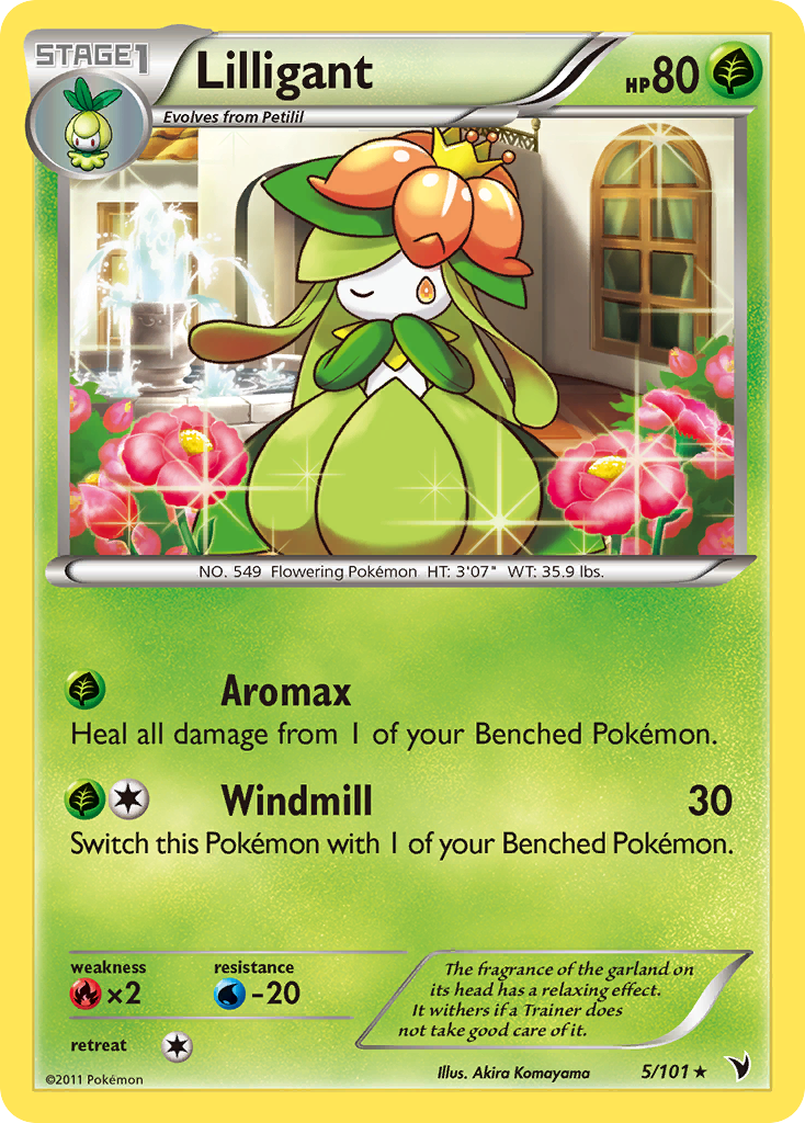 Lilligant (5/101) [Black & White: Noble Victories] | Gamers Paradise