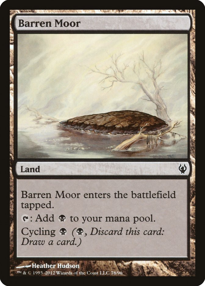 Barren Moor [Duel Decks: Izzet vs. Golgari] | Gamers Paradise