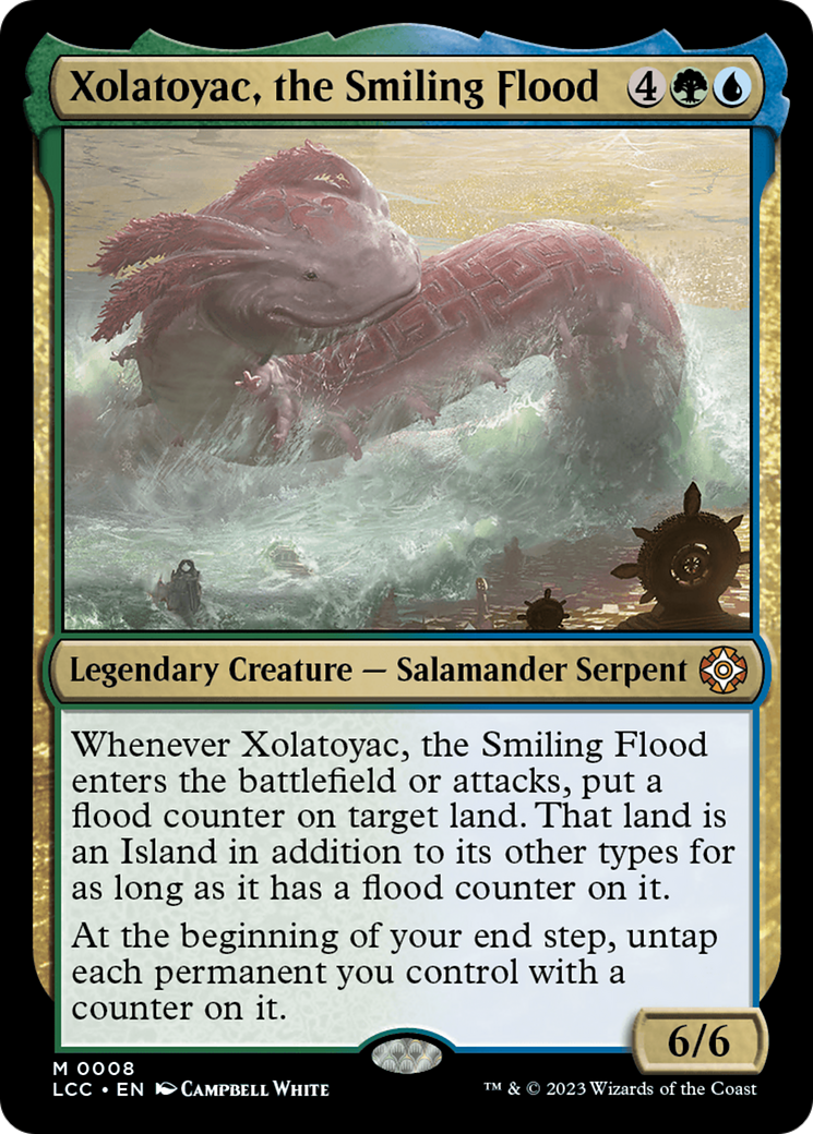 Xolatoyac, the Smiling Flood [The Lost Caverns of Ixalan Commander] | Gamers Paradise