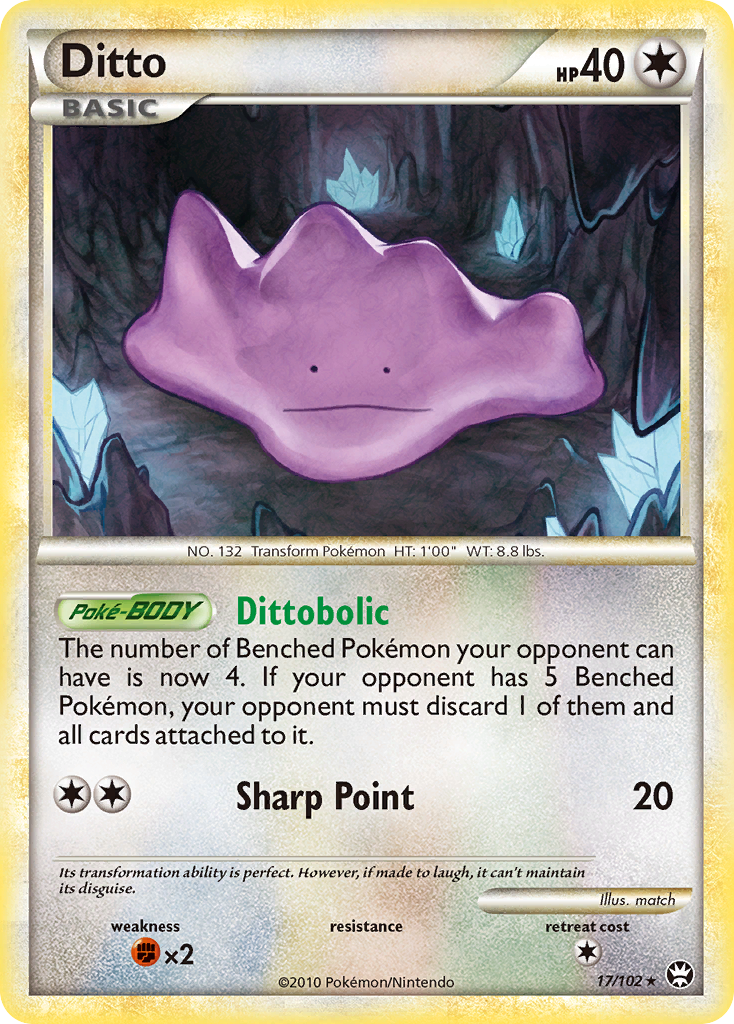 Ditto (17/102) [HeartGold & SoulSilver: Triumphant] | Gamers Paradise