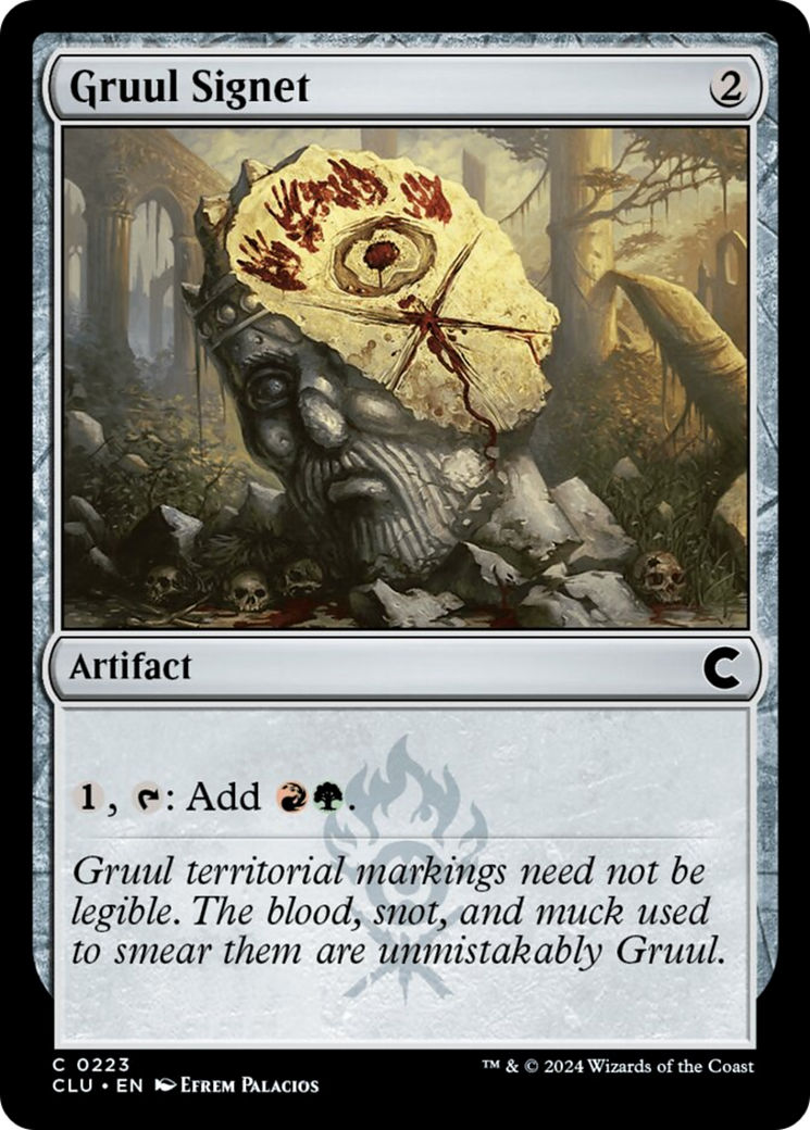 Gruul Signet [Ravnica: Clue Edition] | Gamers Paradise