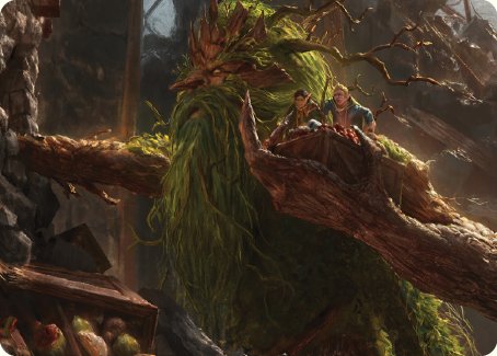 Treebeard, Gracious Host Art Card [The Lord of the Rings: Tales of Middle-earth Art Series] | Gamers Paradise