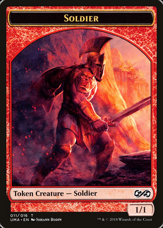 Soldier Token [Ultimate Masters Tokens] | Gamers Paradise