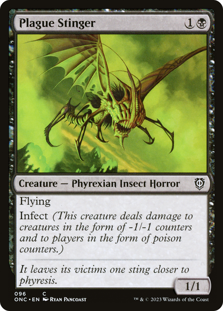 Plague Stinger [Phyrexia: All Will Be One Commander] | Gamers Paradise