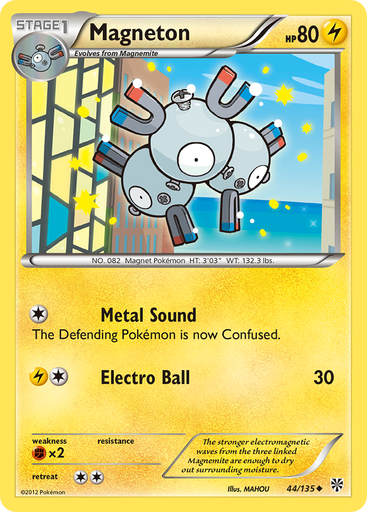 Magneton (44/135) [Black & White: Plasma Storm] | Gamers Paradise