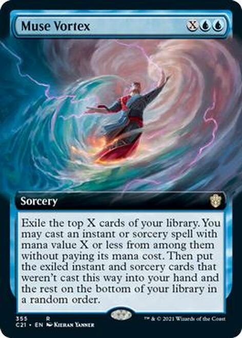 Muse Vortex (Extended Art) [Commander 2021] | Gamers Paradise