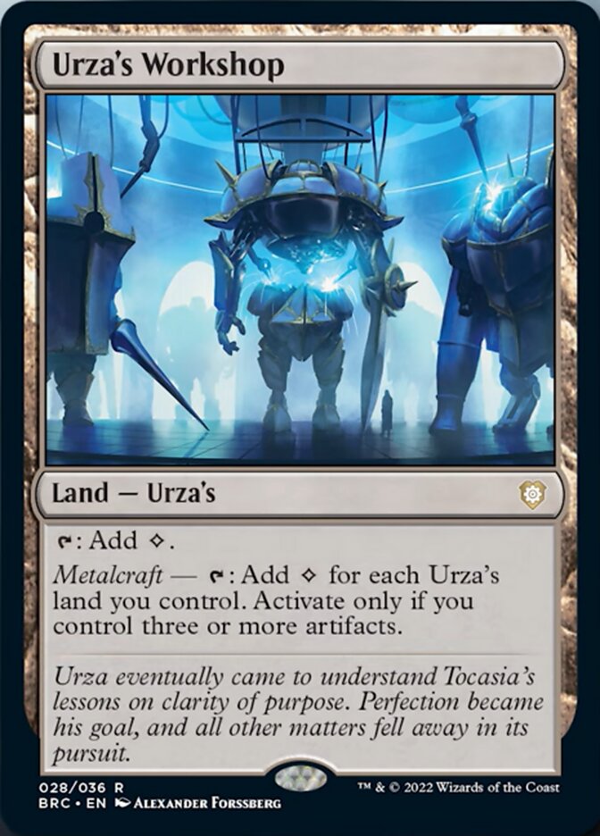 Urza's Workshop [The Brothers' War Commander] | Gamers Paradise