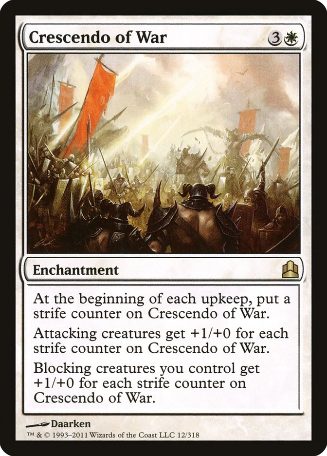 Crescendo of War [Commander 2011] | Gamers Paradise