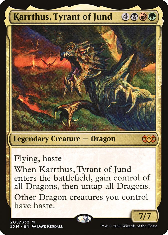 Karrthus, Tyrant of Jund [Double Masters] | Gamers Paradise