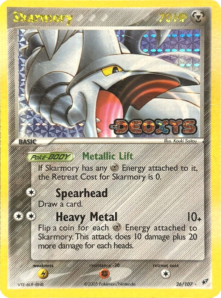 Skarmory (26/107) (Stamped) [EX: Deoxys] | Gamers Paradise