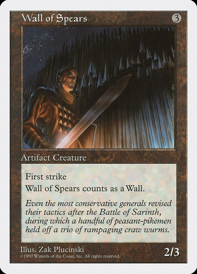 Wall of Spears [Fifth Edition] | Gamers Paradise