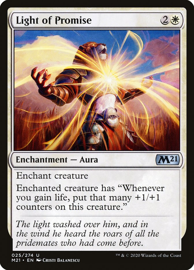 Light of Promise [Core Set 2021] | Gamers Paradise