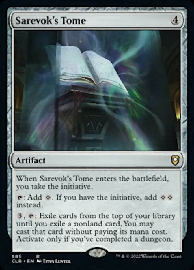 Sarevok's Tome [Commander Legends: Battle for Baldur's Gate] | Gamers Paradise
