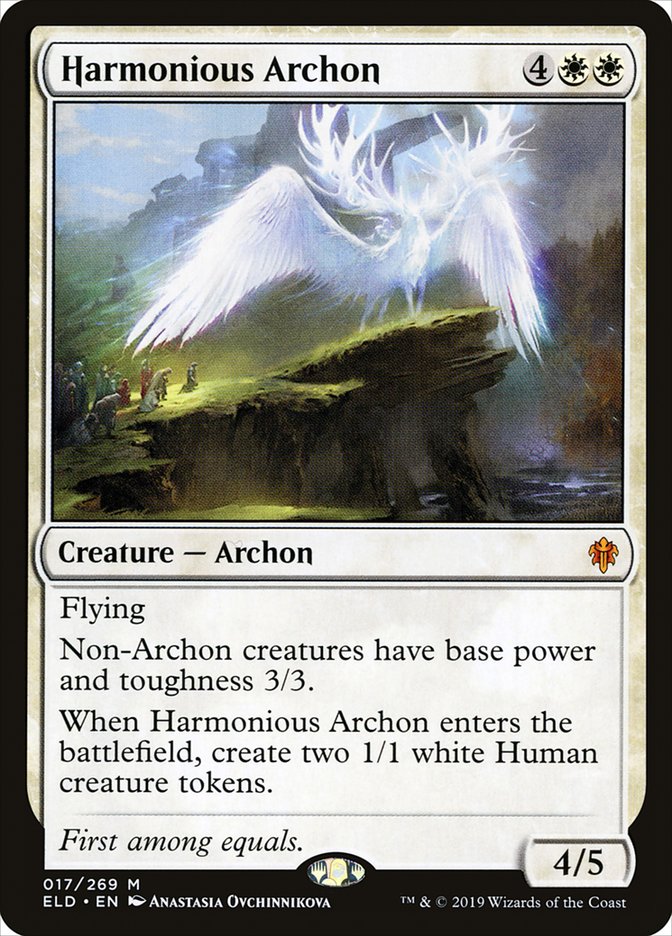 Harmonious Archon [Throne of Eldraine] | Gamers Paradise