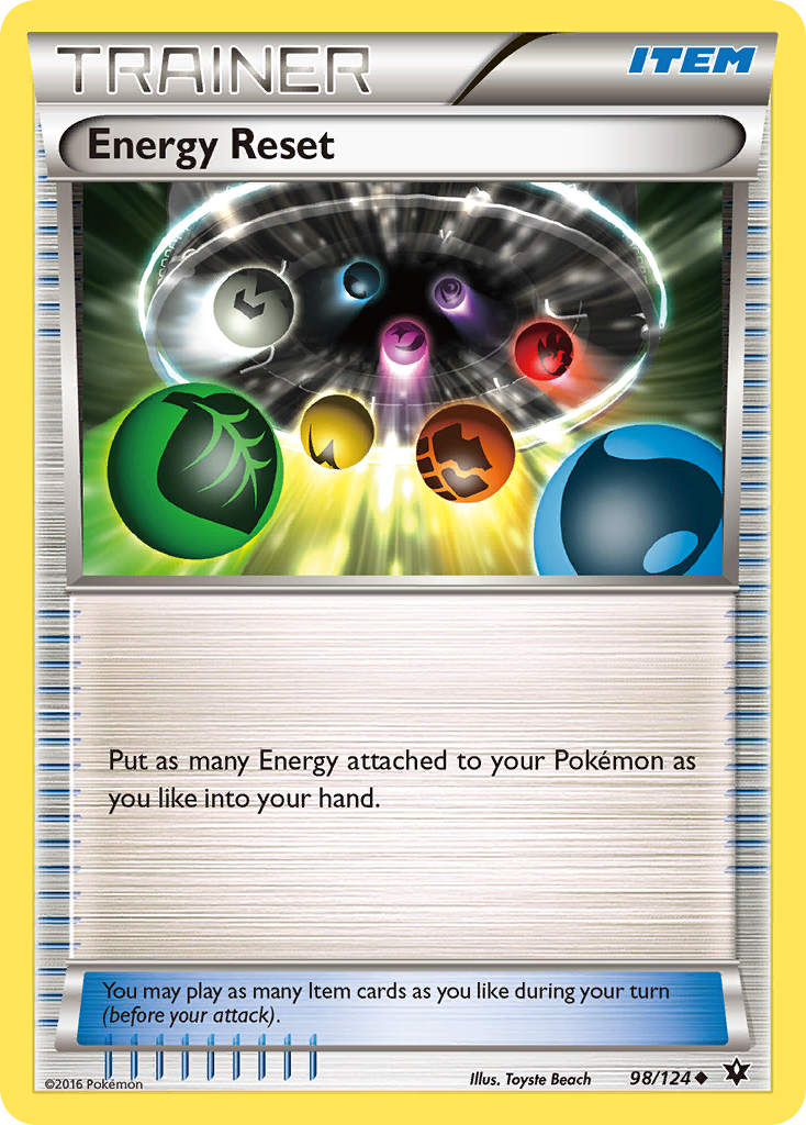 Energy Reset (98/124) [XY: Fates Collide] | Gamers Paradise