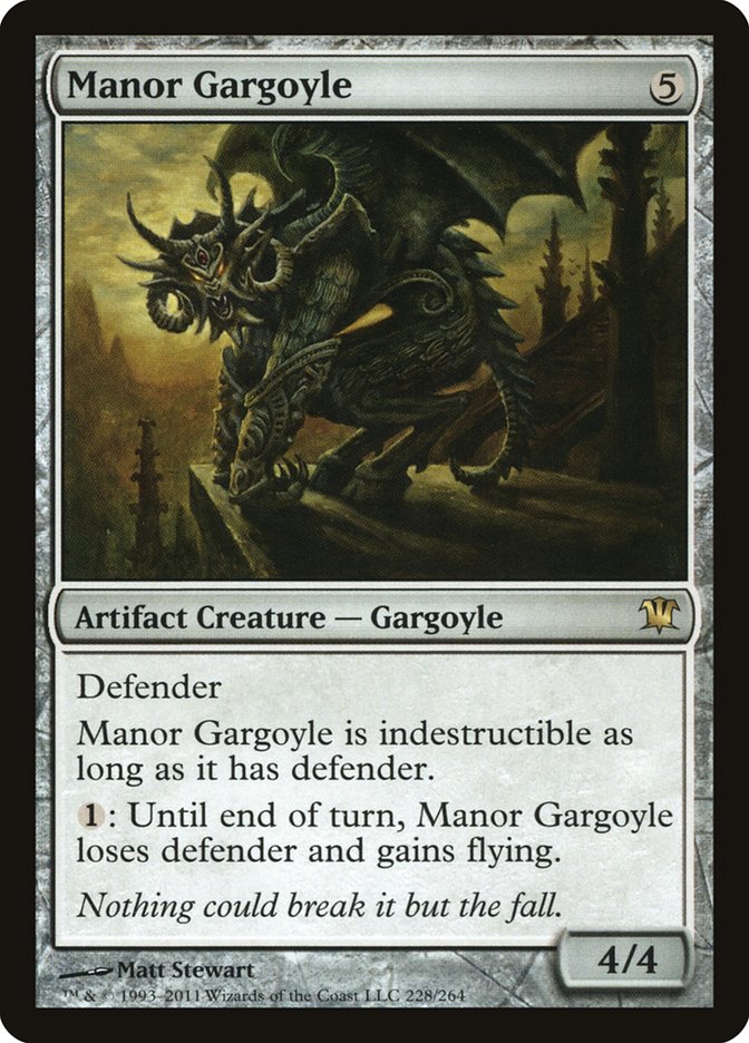 Manor Gargoyle [Innistrad] | Gamers Paradise