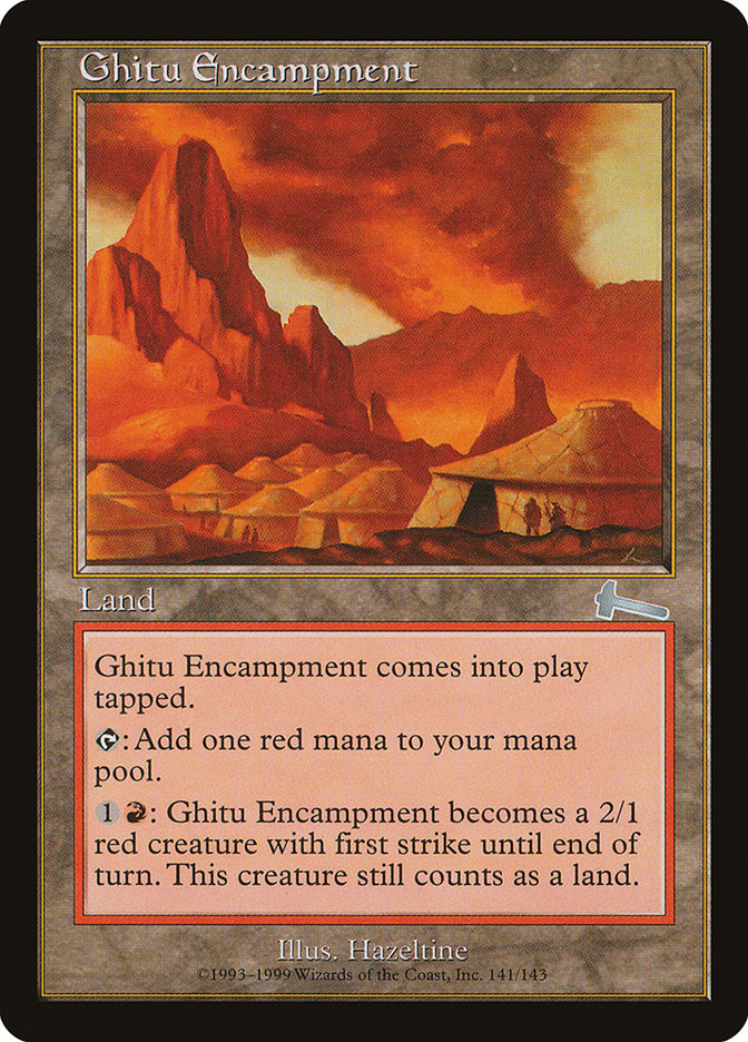 Ghitu Encampment [Urza's Legacy] | Gamers Paradise