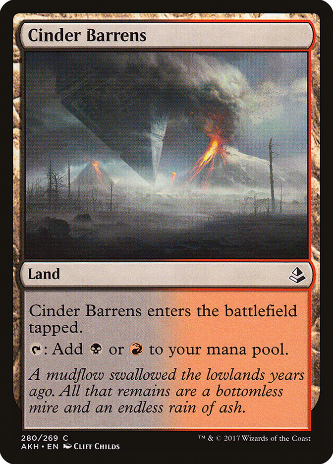 Cinder Barrens [Amonkhet] | Gamers Paradise