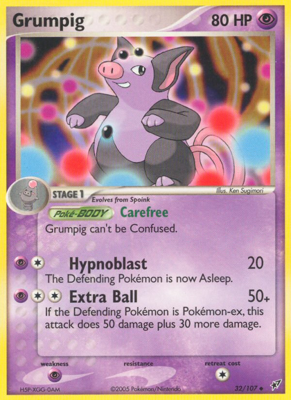 Grumpig (32/107) [EX: Deoxys] | Gamers Paradise