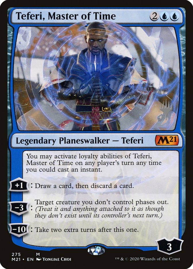 Teferi, Master of Time (Promo Pack) (275) [Core Set 2021 Promos] | Gamers Paradise