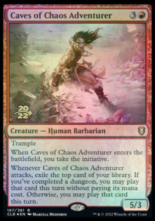 Caves of Chaos Adventurer [Commander Legends: Battle for Baldur's Gate Prerelease Promos] | Gamers Paradise