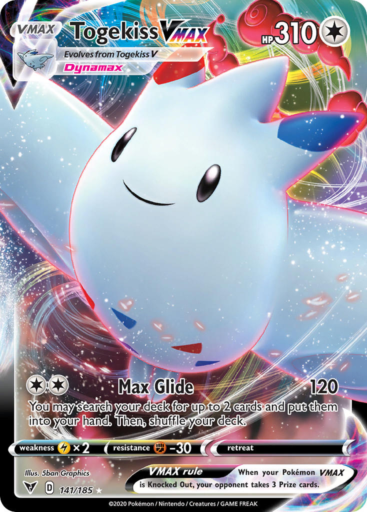 Togekiss VMAX (141/185) [Sword & Shield: Vivid Voltage] | Gamers Paradise