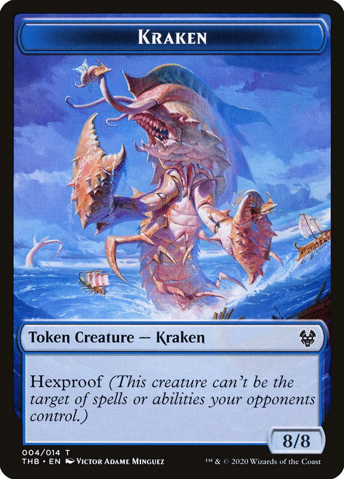 Kraken Token [Theros Beyond Death Tokens] | Gamers Paradise