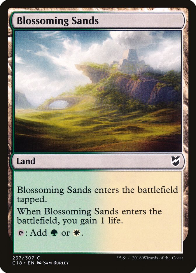 Blossoming Sands [Commander 2018] | Gamers Paradise