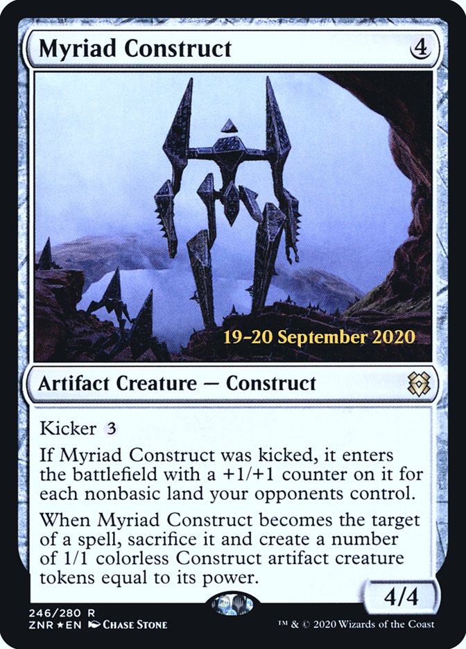 Myriad Construct [Zendikar Rising Prerelease Promos] | Gamers Paradise