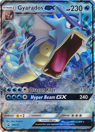 Gyarados GX (SM212) (Jumbo Card) [Sun & Moon: Black Star Promos] | Gamers Paradise