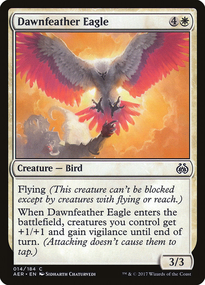 Dawnfeather Eagle (Intro Pack) [Aether Revolt Promos] | Gamers Paradise